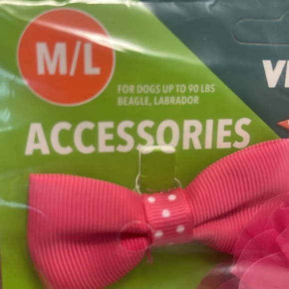 Pink Dog Accessories 3 Pieces Set NWT - Picture 8 of 8